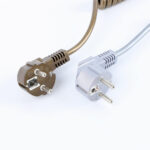 European Plug Spring Cable IEC 320 C13 Plug Coiled Cable EU 3-Pin AC Power Cord TOC13 Extension Cord Spring Cable Flexible Cable High Quality Animal Cable - Image 3