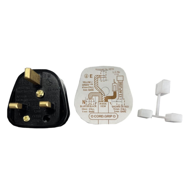 Removable UK standard plug power cord BS certified standard British power cord Assembled British British standard power cord Removable UK standard plug 3A 10A 13A - Image 5